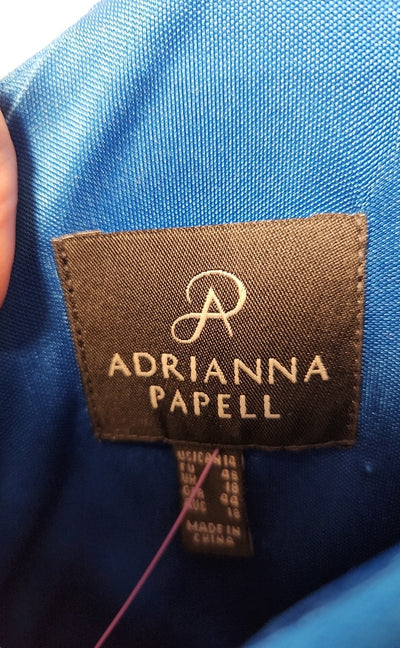 Adrianna Papell Women's Size 14 Blue Dress