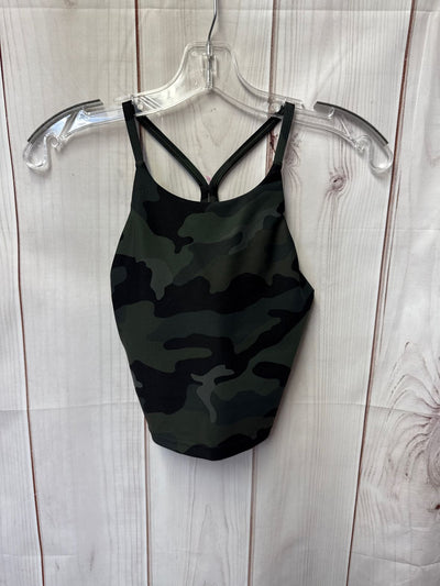 Old Navy Women's Size XS Green Camo Sports Bra