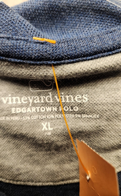 Vineyard Vines Boy's Size 18 Navy Shirt
