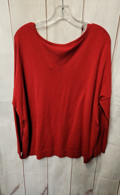 Chico's Women's Size 2 = US L Red Sweater