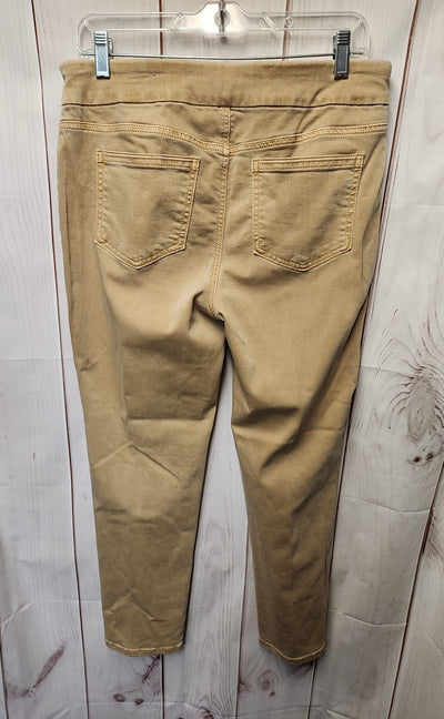 Chico's Women's Size 1 = US 8 Tan Jeans Pull On Jegging Ankle