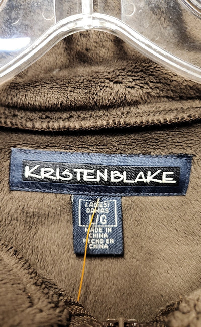 Kristen Blake Women's Size L Brown Jacket