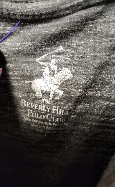 Beverly Hills Polo Club Men's Size L Gray Shirt