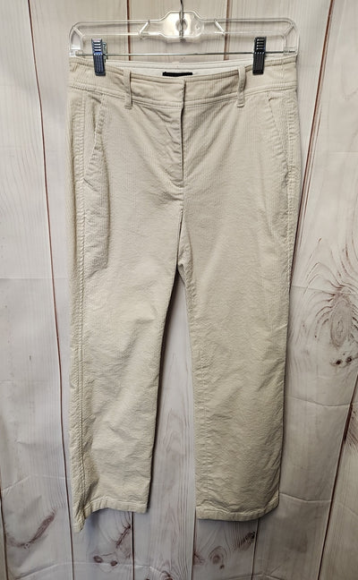 J Crew Women's Size 2 Petite Beige Corduroy Pants