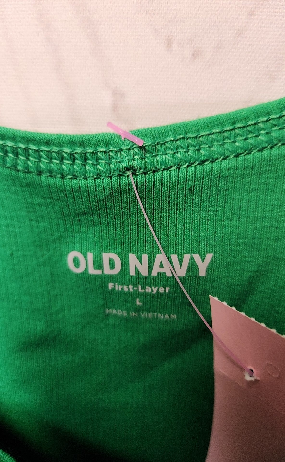 Old Navy Women's Size L Green Sleeveless Top
