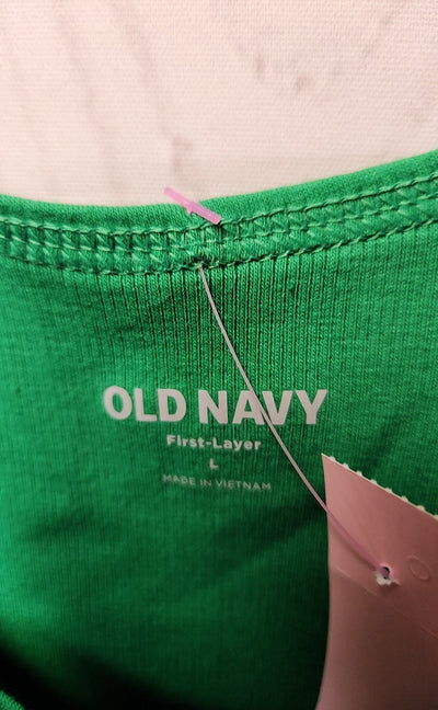 Old Navy Women's Size L Green Sleeveless Top