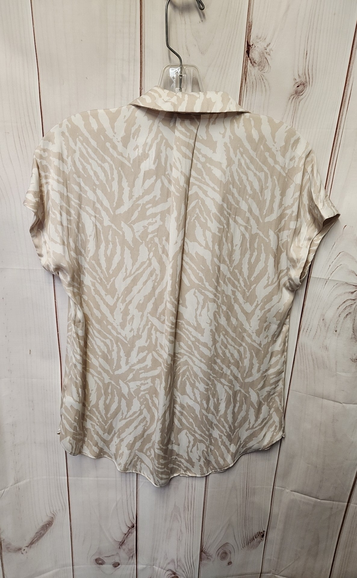 Joie Women's Size XS Brown Floral Short Sleeve Top