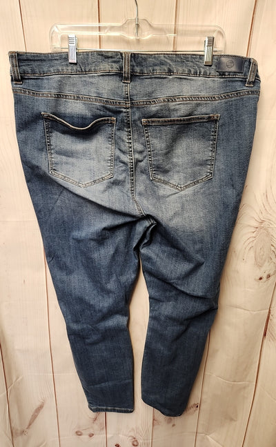 Revery Women's Size 34 (18/1X) Blue Jeans