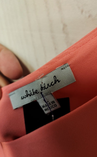 White Birch Women's Size L Pink Sleeveless Top