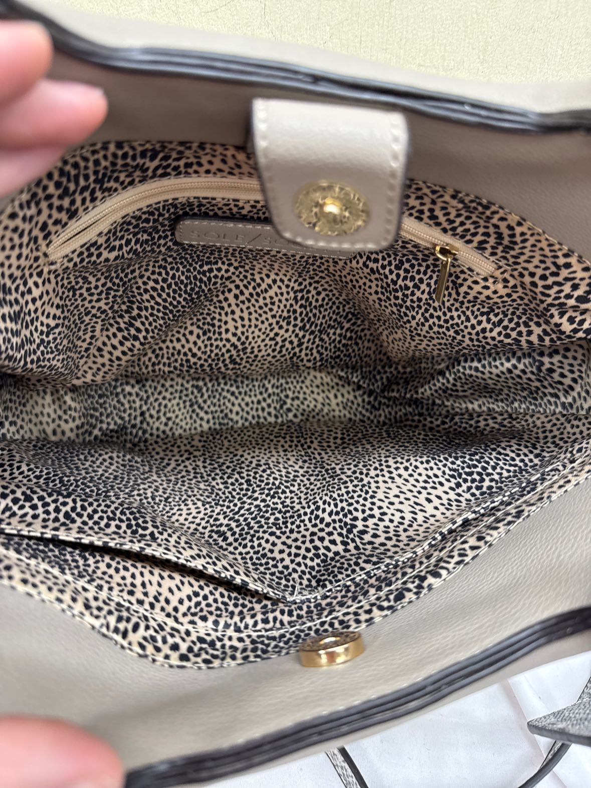 Sole Society Gray Purse Bag