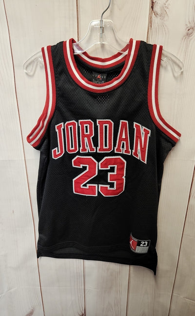 Air Jordan Boy's Size 8/10 Black Shirt