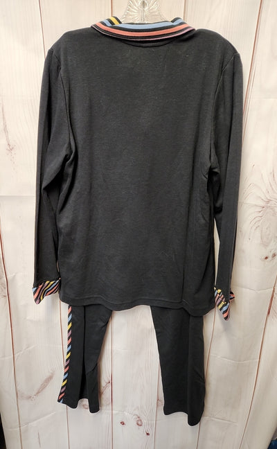 Blair Women's Size M Petite Black Pajamas