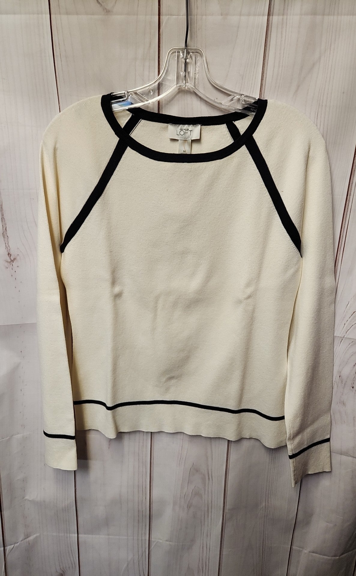 Loft Women's Size M White Sweater