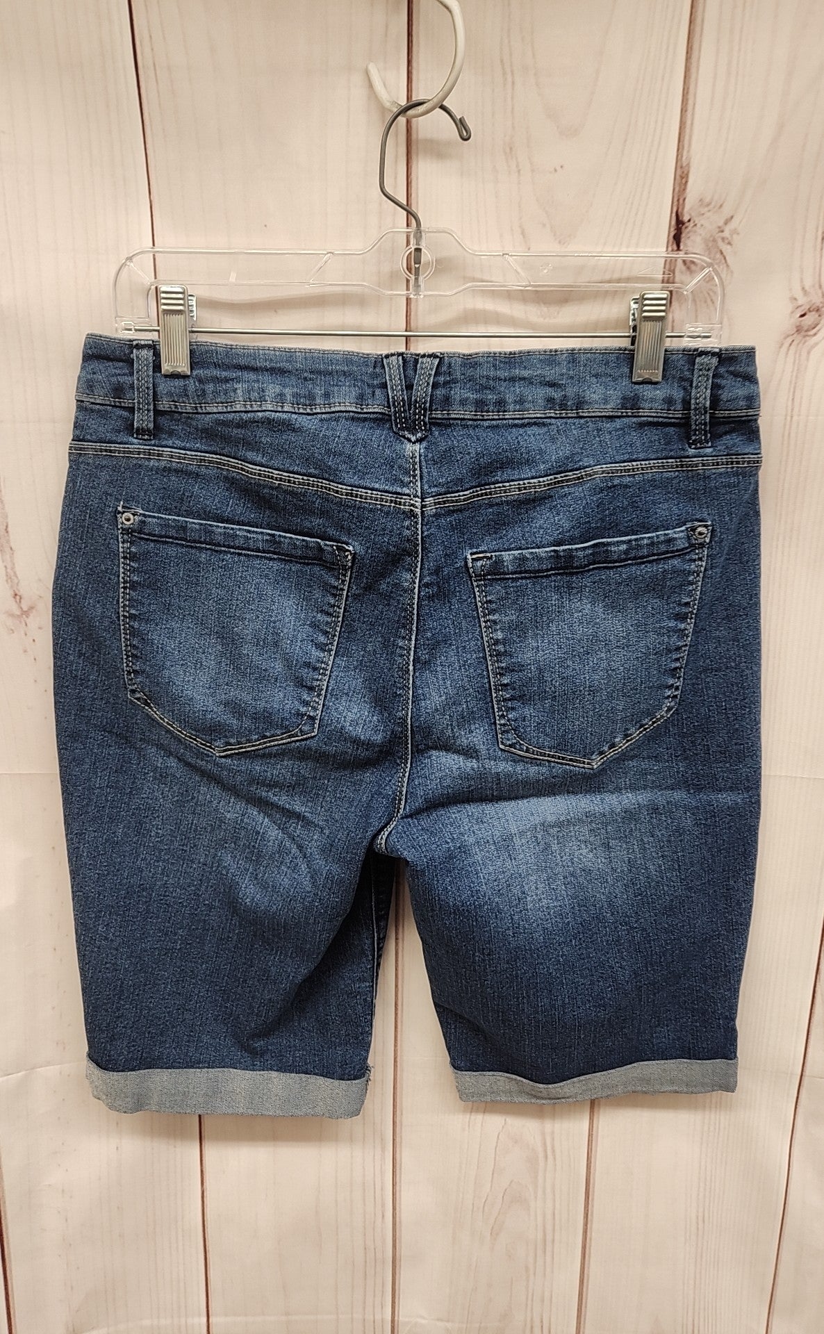 Curve Appeal Women's Size 30 (9-10) Blue Shorts