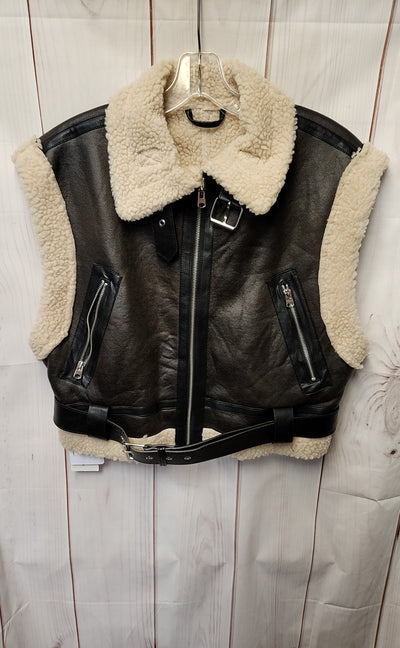 NWT Commense Women's Size XS Brown Vest