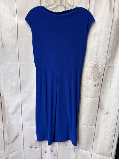 Lauren by Ralph Lauren Women's Size 6 Blue Dress
