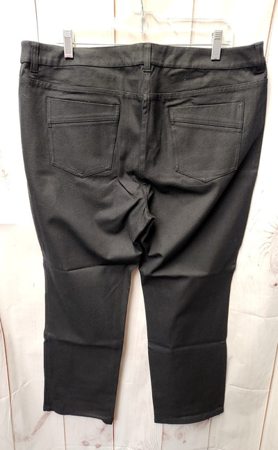 Chico's Women's Size 3 = US 16 Black Pants