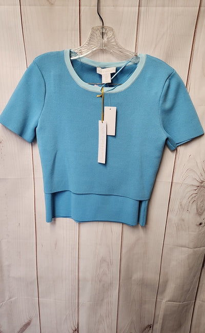 NWT House of Harlow 1960 Women's Size S Light Blue Skirt Set