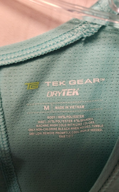 Tek Gear Women's Size M Light Blue Sleeveless Top