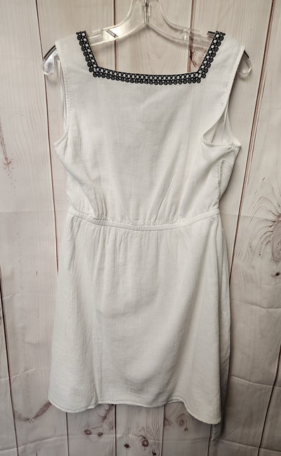 NWT Talbots Women's Size 12 Petite White Dress