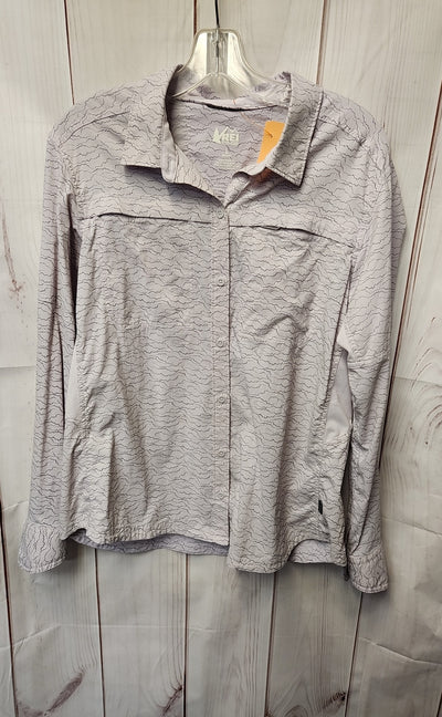 REI Women's Size L Lavender Long Sleeve Top