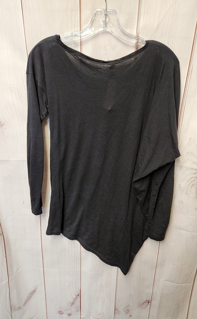 vince. Women's Size M Black Long Sleeve Top