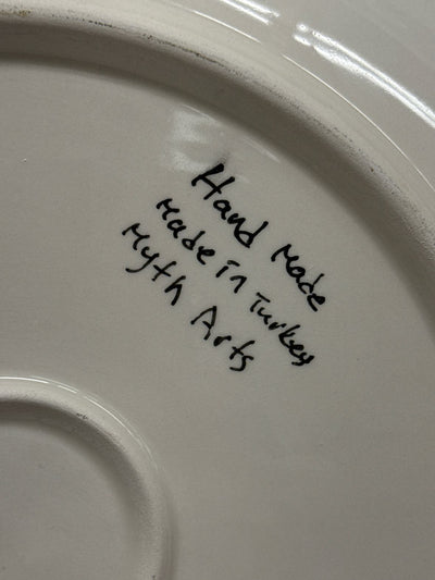 Hand Made in Turkey Ceramic Platter