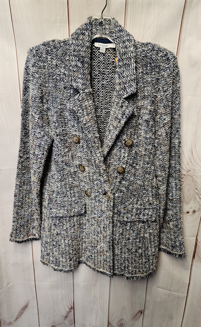 Chico's Women's Size 1 = US M Blue Cardigan