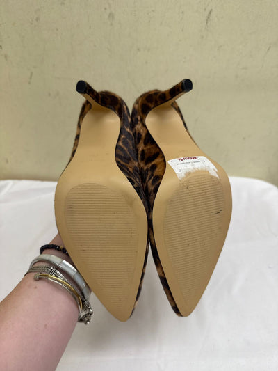Nine West Women's Size 6-1/2 leopard print Pumps Shoes