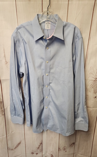 Brooks Brothers Men's Size L Blue Shirt