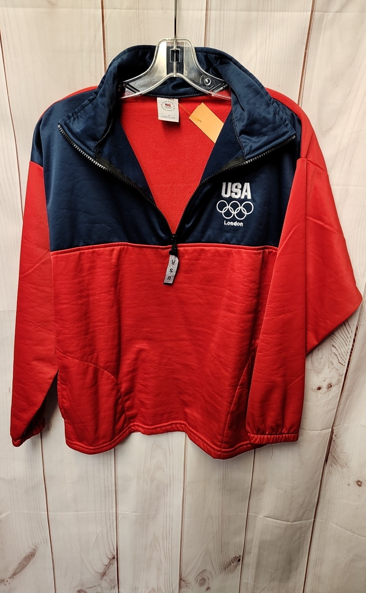 USA London Olympics Men's Size M Red & Blue Jacket