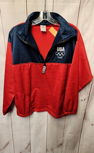 USA London Olympics Men's Size M Red & Blue Jacket