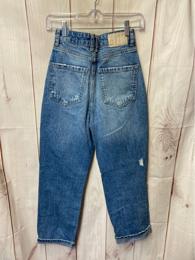 Zara Women's Size 25 (0) Blue Jeans