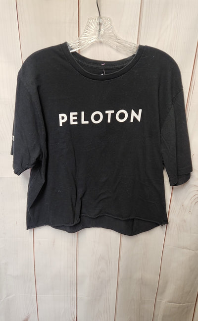 Peloton Women's Size XL Black Short Sleeve Top