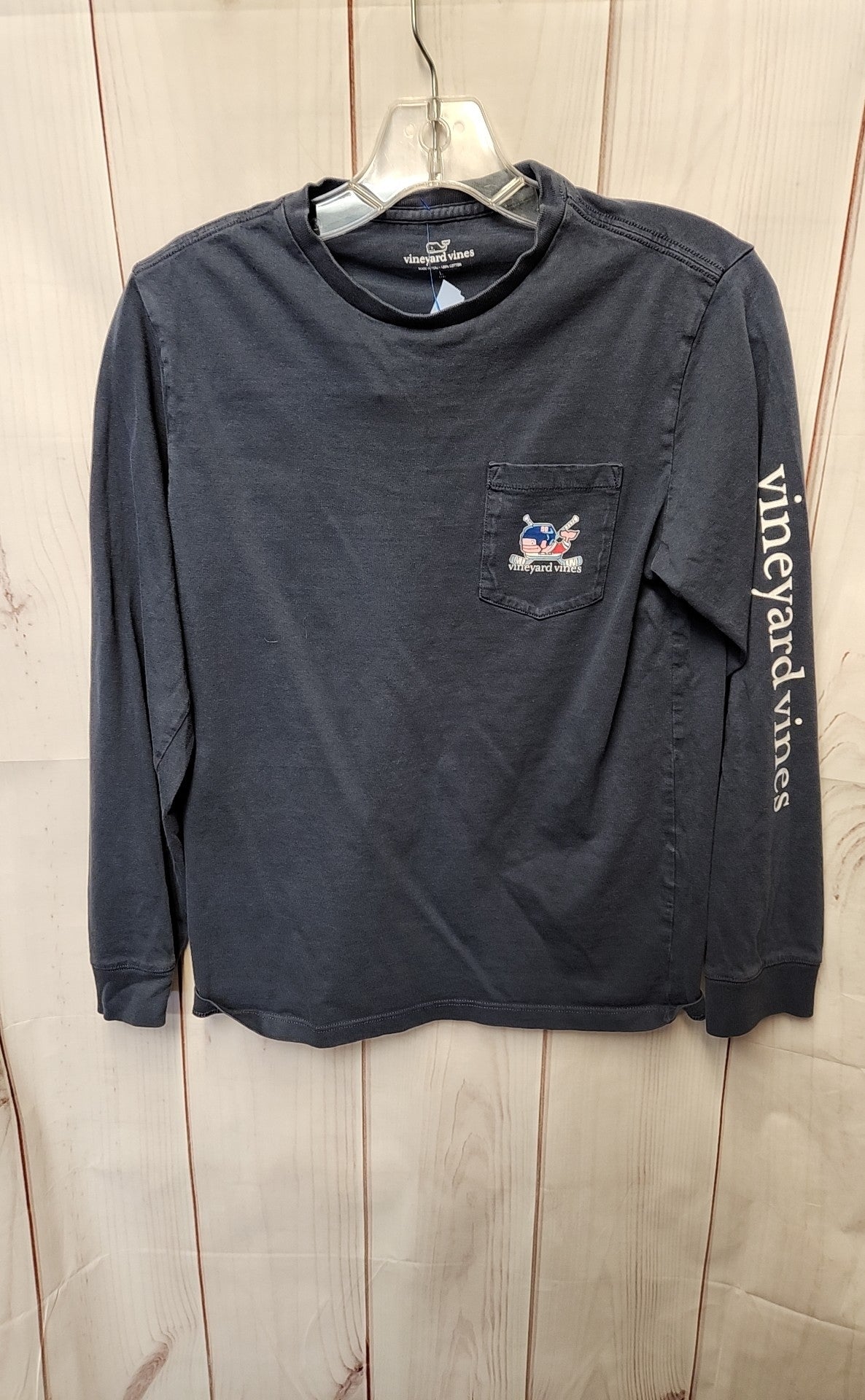 Vineyard Vines Boy's Size 16 Navy Shirt