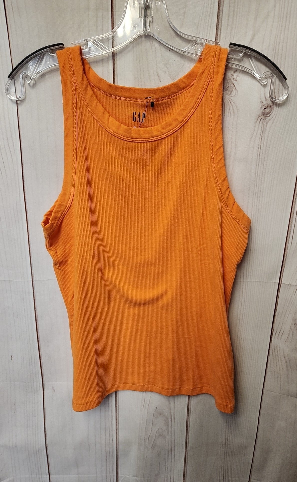 Gap Women's Size L Orange Sleeveless Top