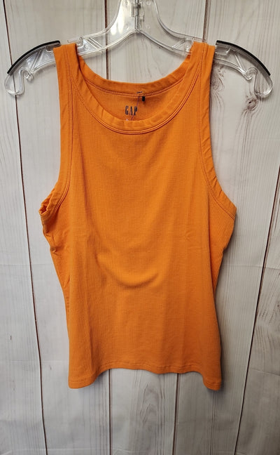 Gap Women's Size L Orange Sleeveless Top