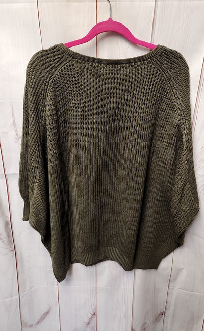 Chico's Women's Size 3 = US XL Green Sweater