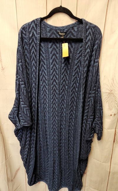 Lucky Brand Women's Size M Blue Cardigan