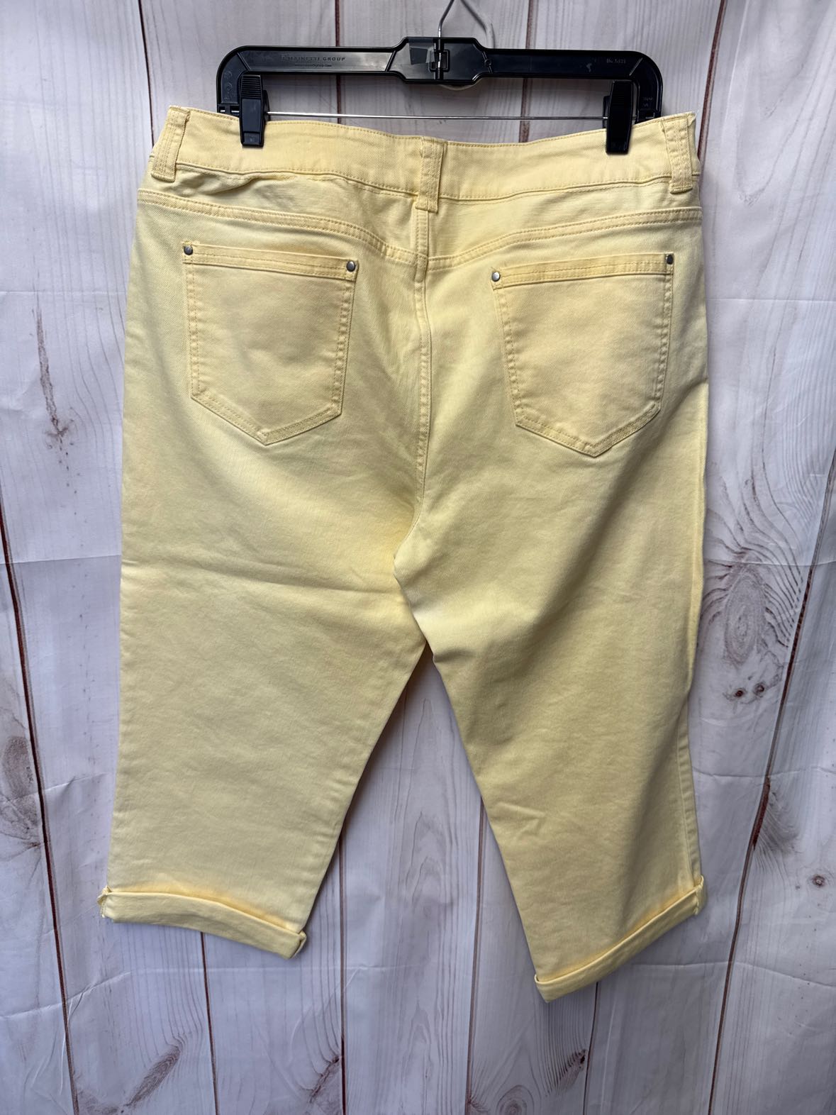 Chico's Women's Size 3 = 16 Yellow Jeans