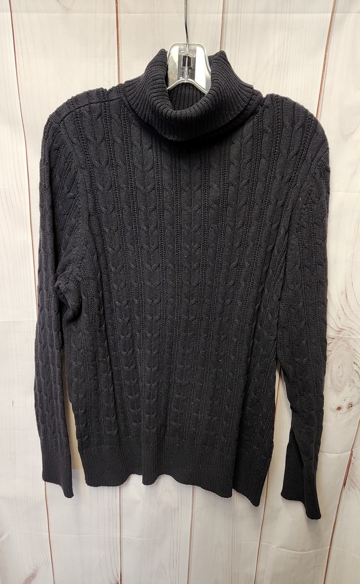St Johns Bay Women's Size 2X Black Sweater