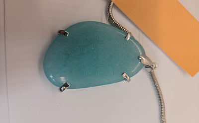 Blue Stone Necklace