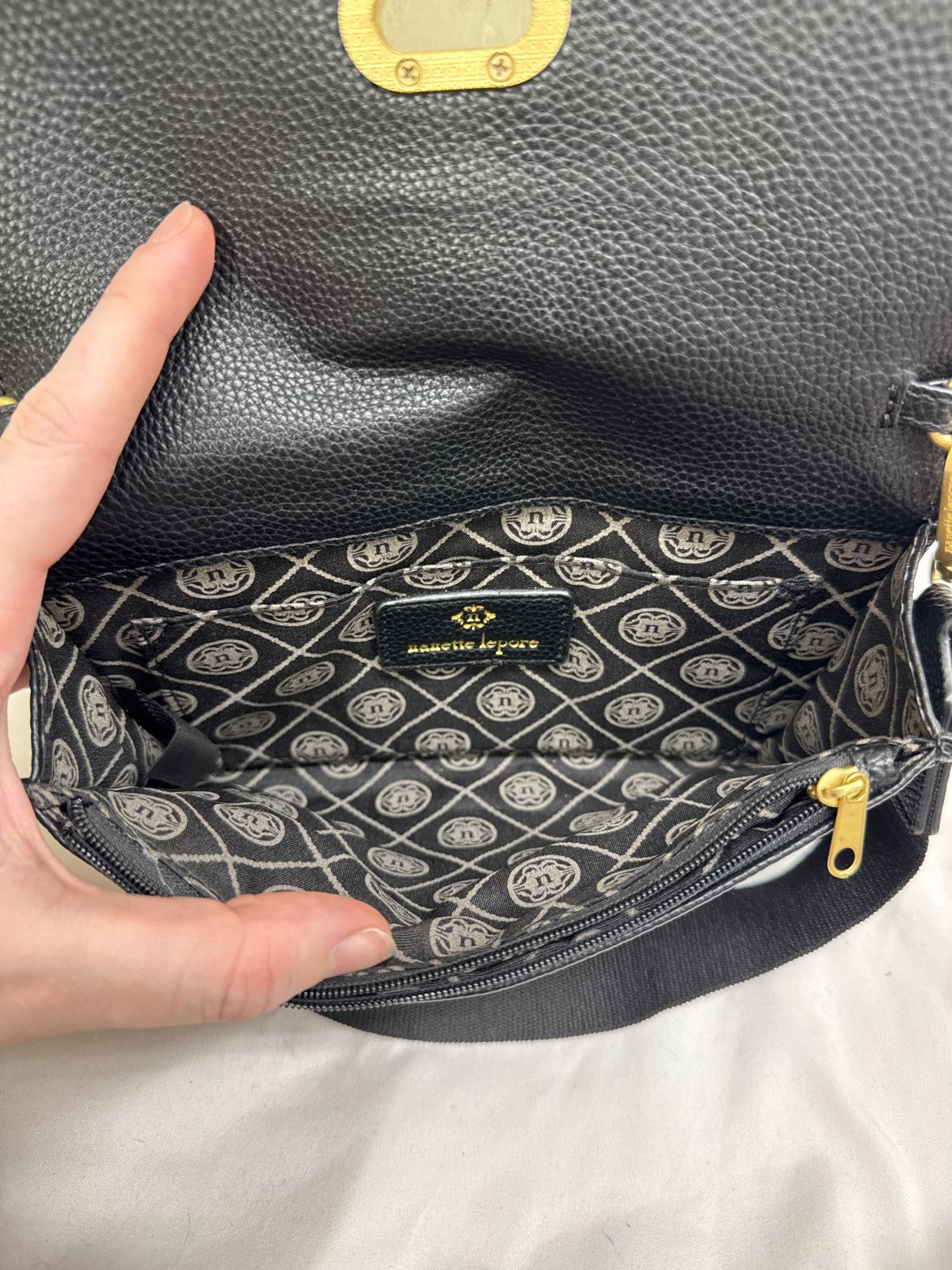 Nanette Lepore Black Purse Bag