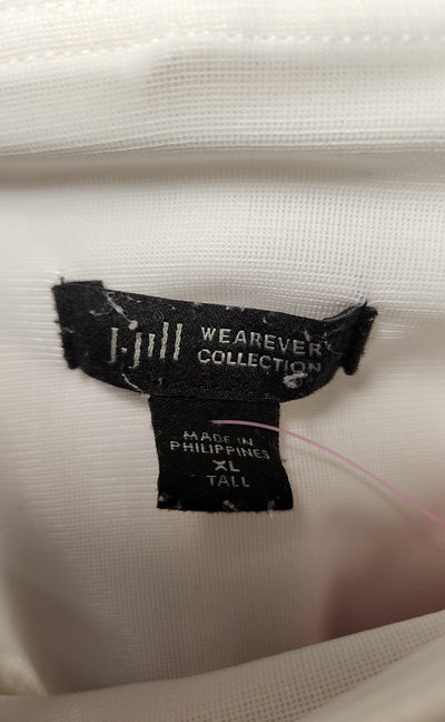 J Jill Wearever Collection Women's Size XL Tall White Pants