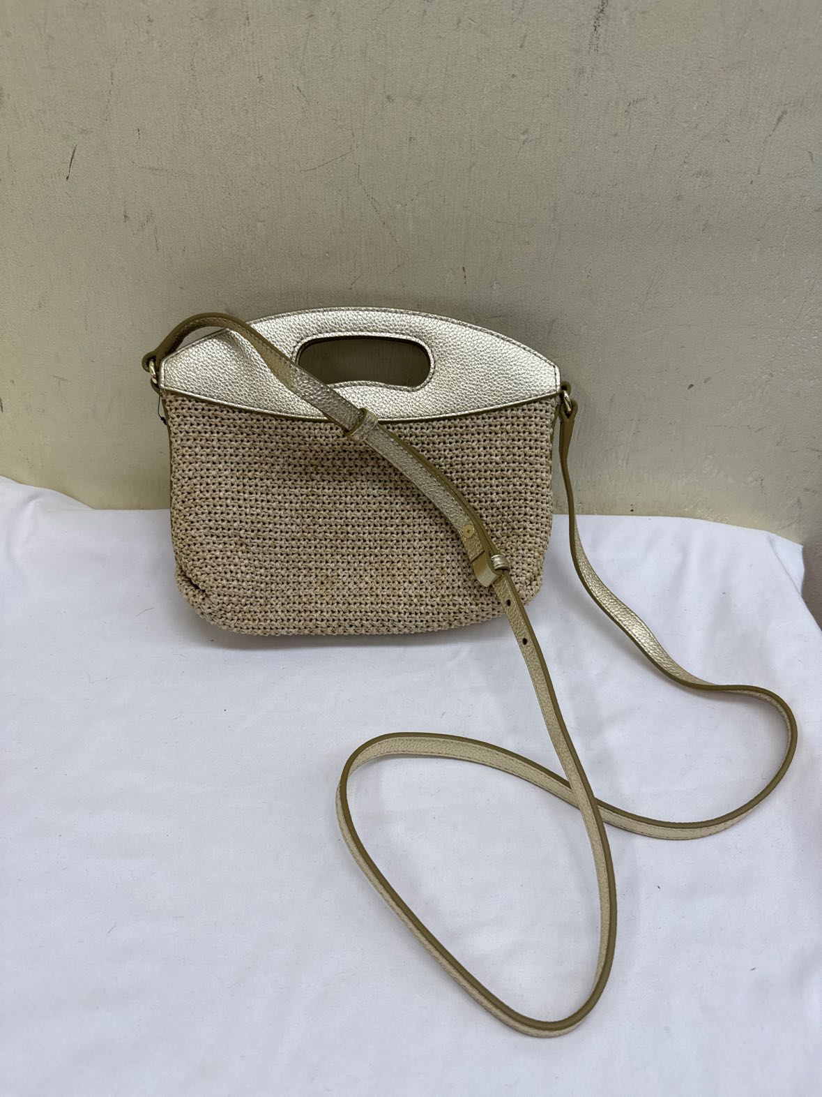 NWT Talbots Gold Purse Bag