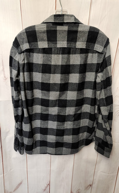 American Eagle Men's Size S Black & Gray Shirt
