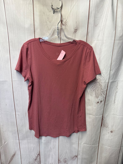 Lululemon Women's Size L Pink Short Sleeve Top