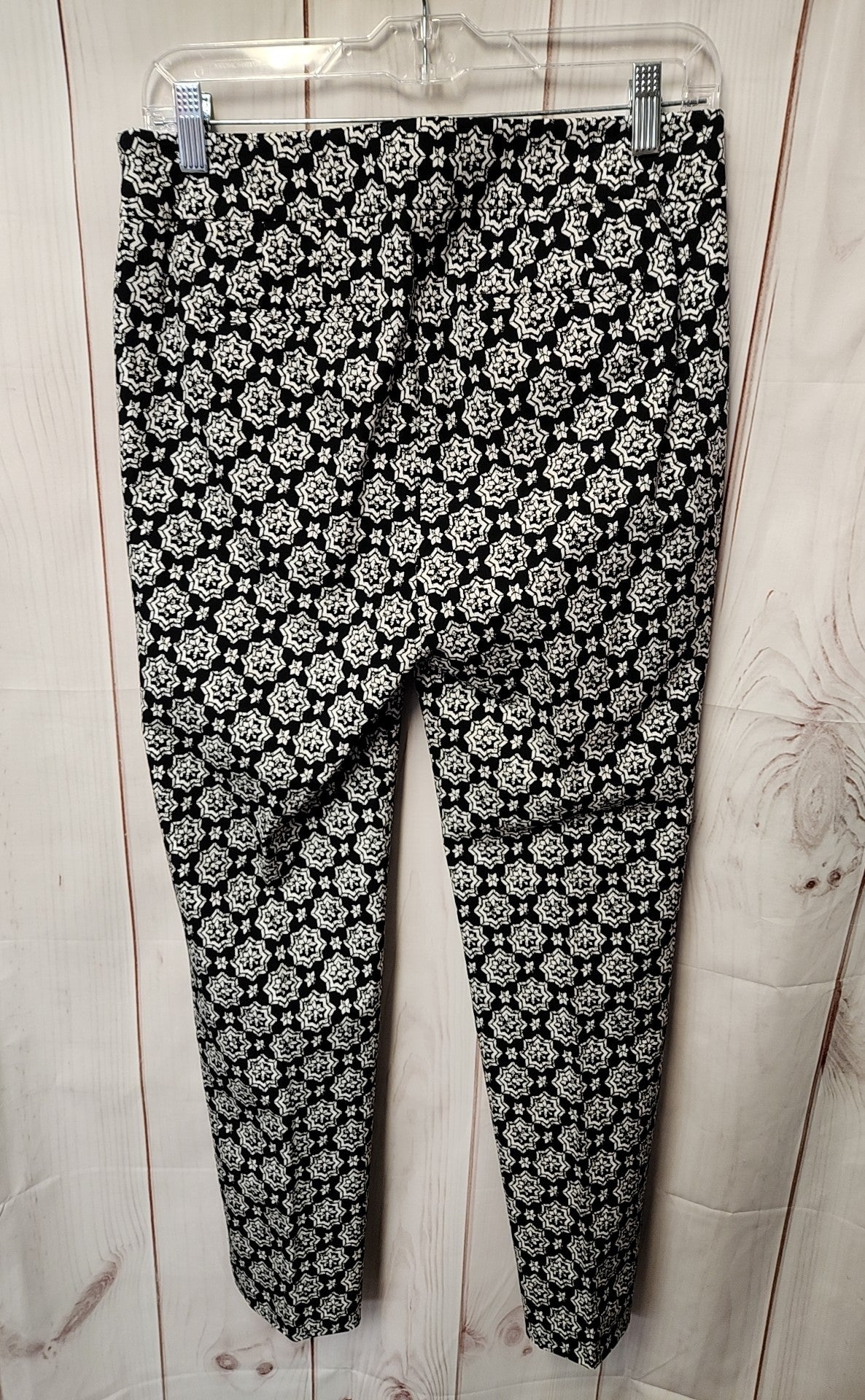 Talbots Women's Size 4 Black & White Pants Chatham Ankle Pant