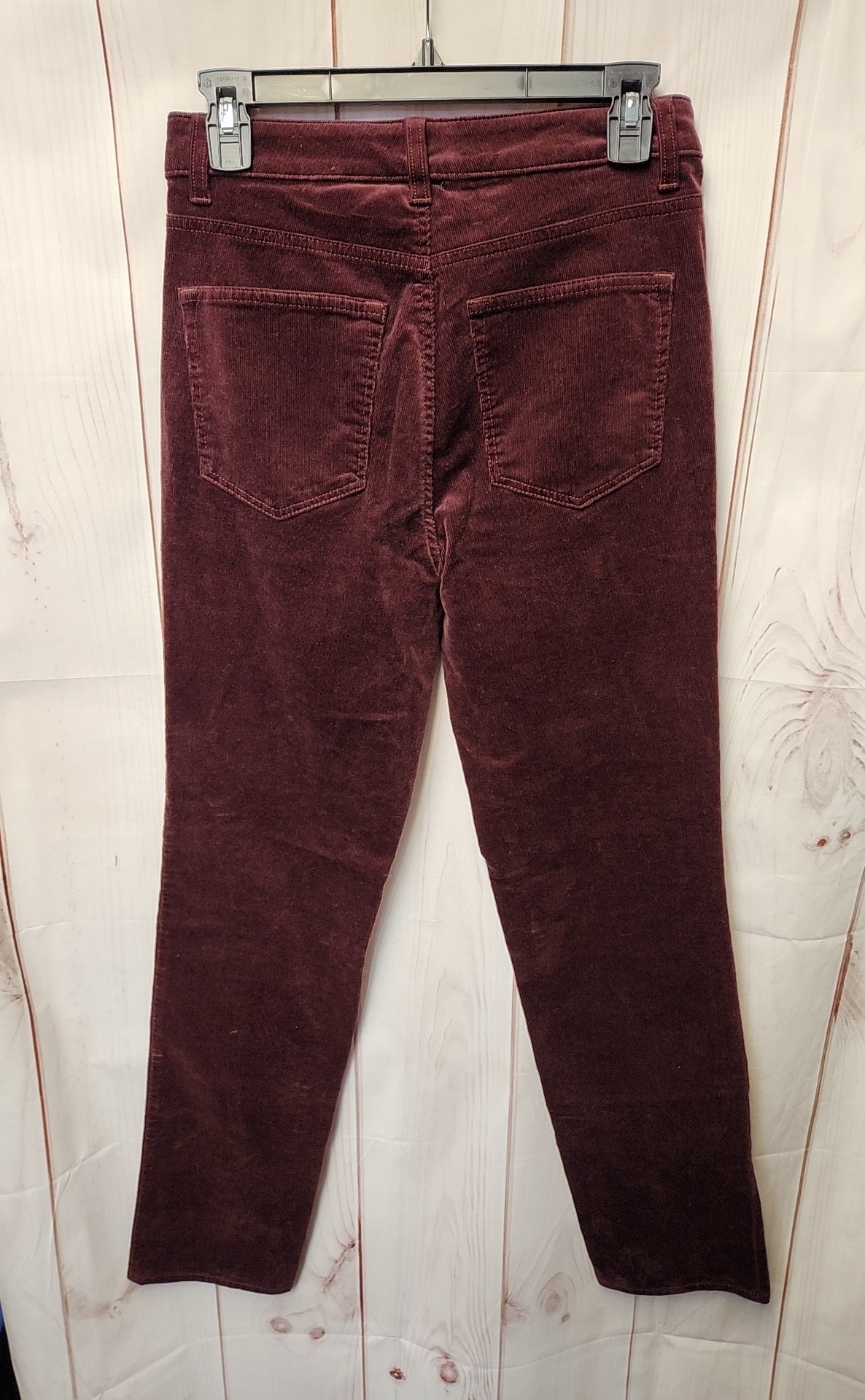 Talbots Women's Size 2 Purple Corduroy Straight Leg Pants
