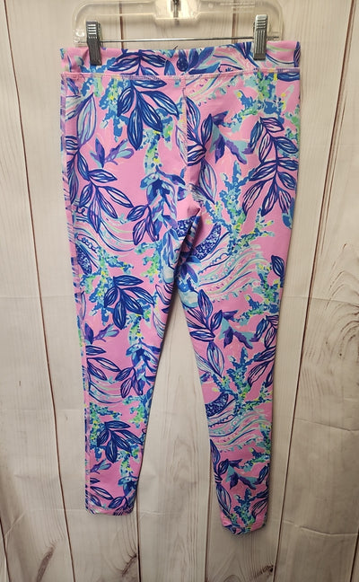 Lilly Pulitzer Girl's Size 12/14 Pink Leggings